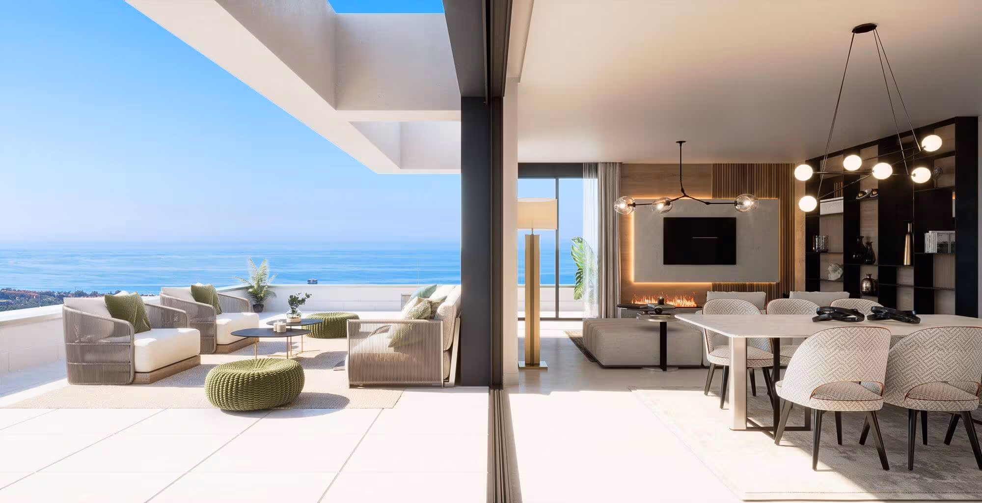 Apartament Las Lomas de Los Monteros, Marbella, Costa del Sol - taras