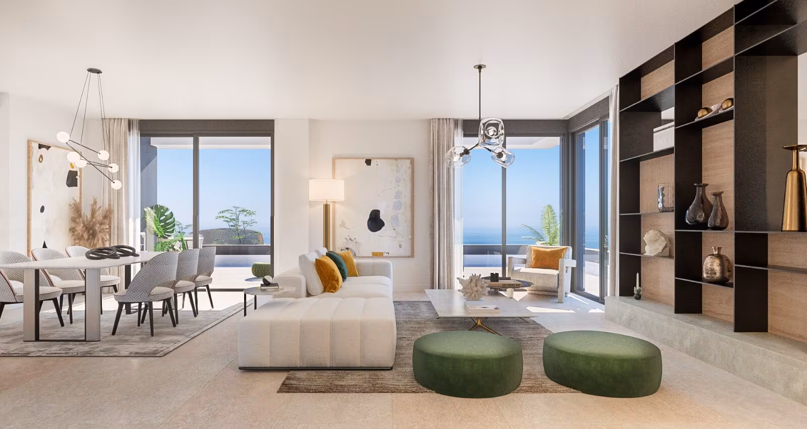 Apartament Las Lomas de Los Monteros, Marbella, Costa del Sol - salon