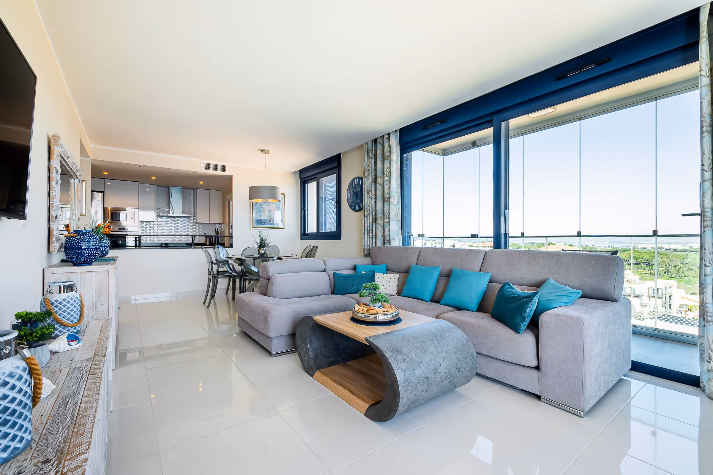 Apartament Punta Prima Torrevieja - salon