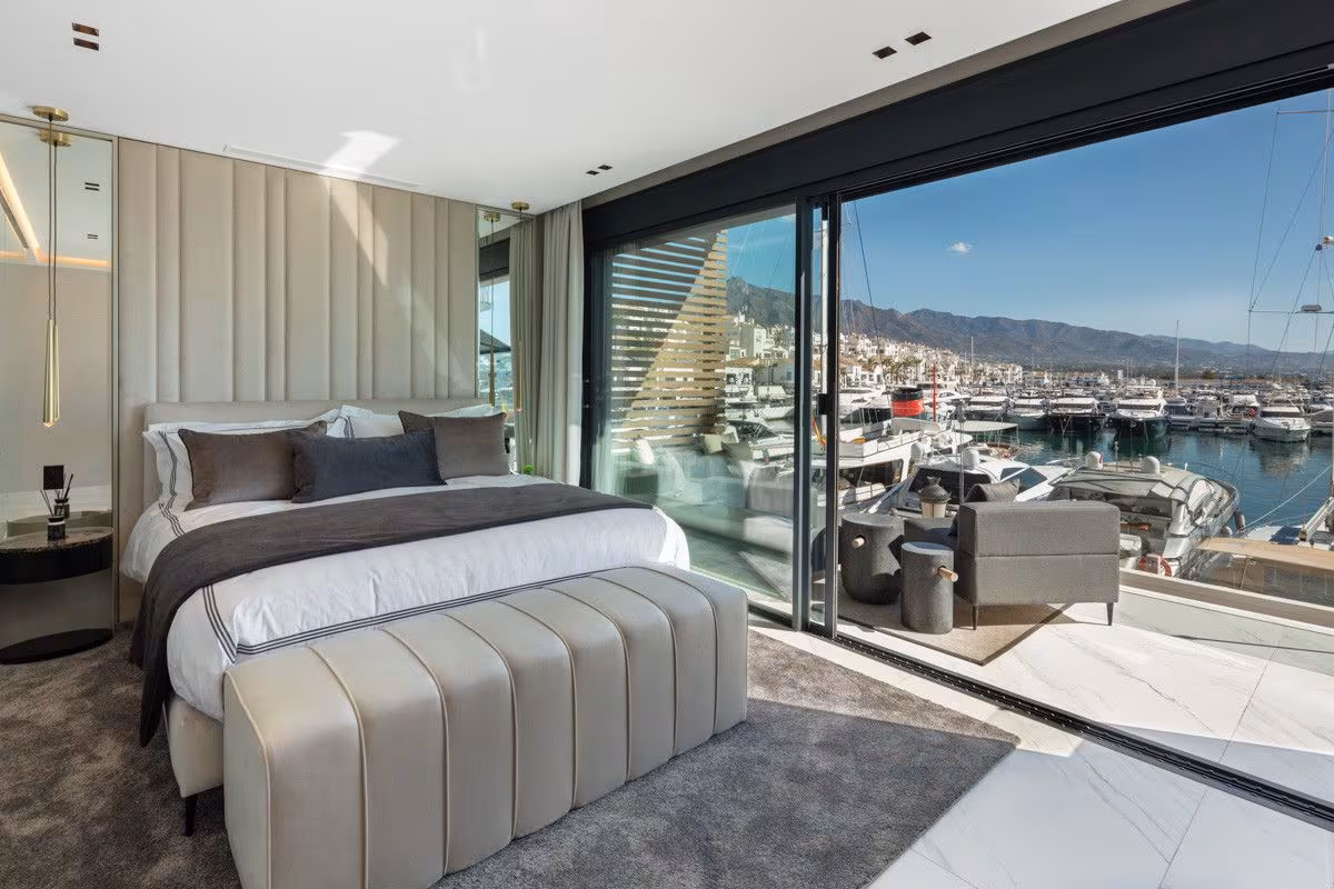 Apartament w Puerto Banus - sypialnia