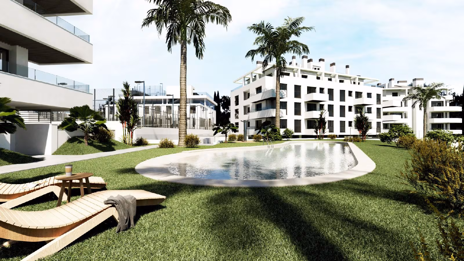 Apartament wakacyjny w Mijas - basen