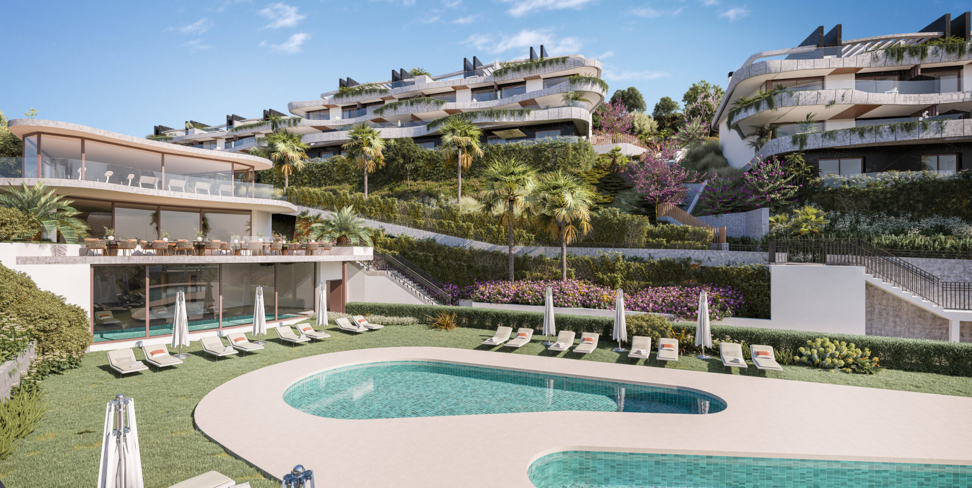 Luksusowe apartamenty na wzgórzach Elvirii – Marbella