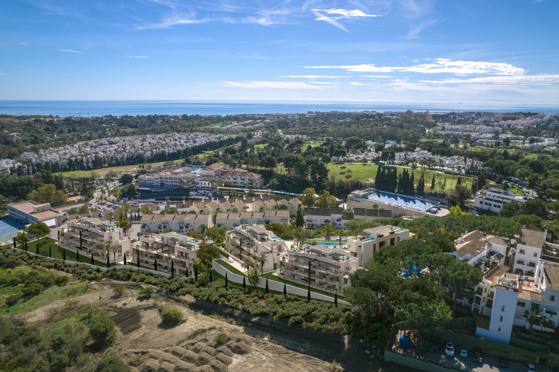 Ekskluzywna inwestycja mieszkaniowa w Aloha, Marbella, Costa del Sol