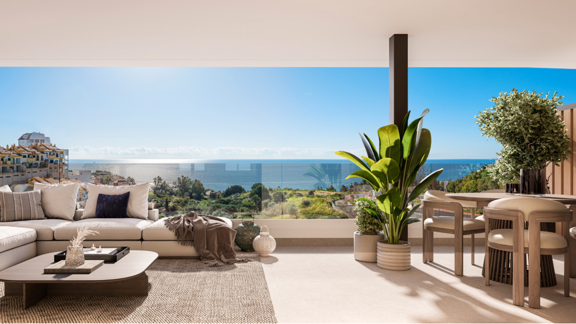 Modernos apartamentos con vistas al mar en Benalmádena, Torremuelle